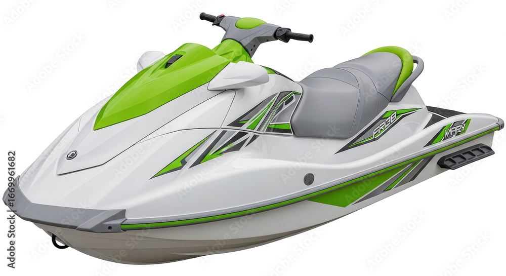 Foto Isolated Modern Jet Ski