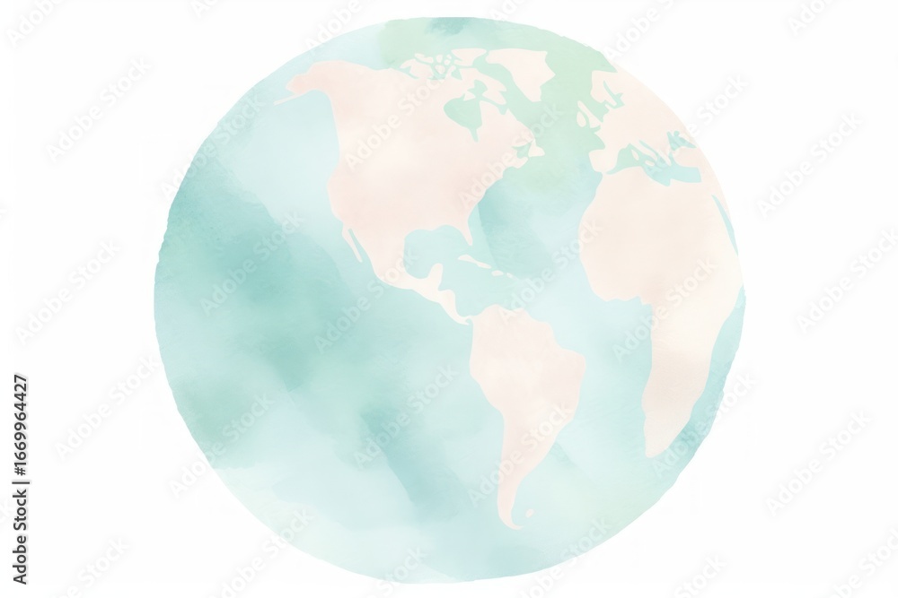 Obraz premium Globe planet space astronomy.