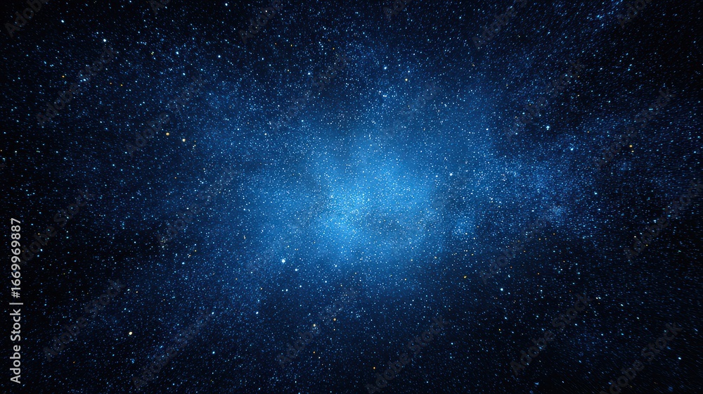 Fototapeta premium Colorful Abstract Starry Night Sky Background