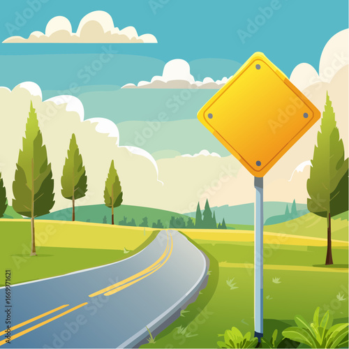 road in the mountains