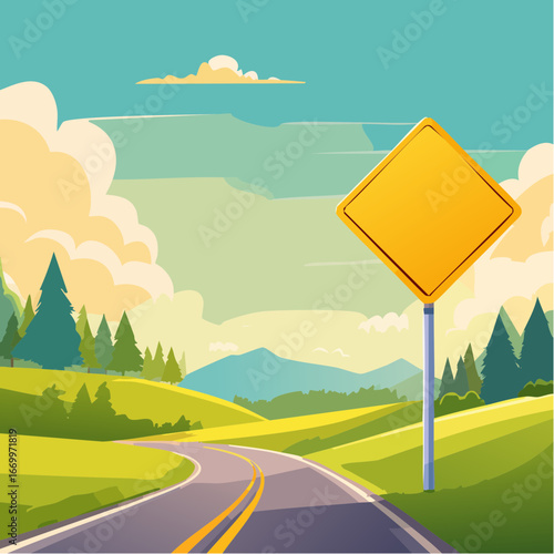 road in the mountains
