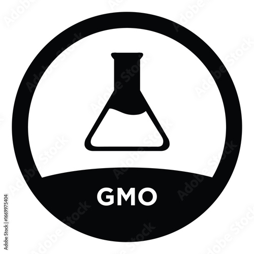 GMO Icon Vector