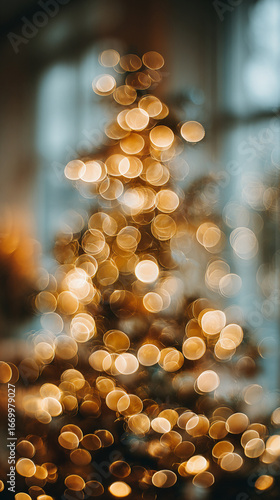 new year bokeh background