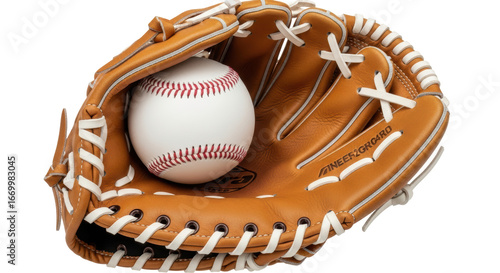 Isolated Baseball Glove