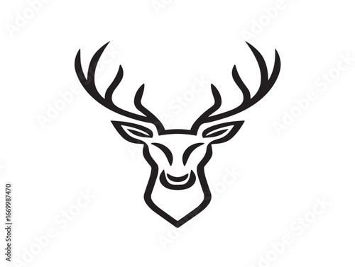 Stylish Data Icon Designed in Minimalist Clean Vector Artwork Illustration