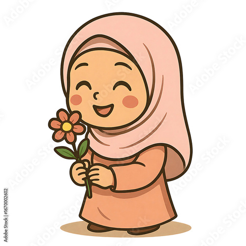 Pastel Grace: A Smile in Bloom