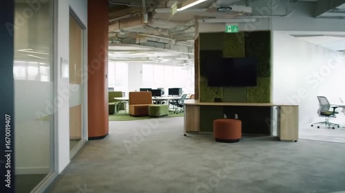 interior of a modern office