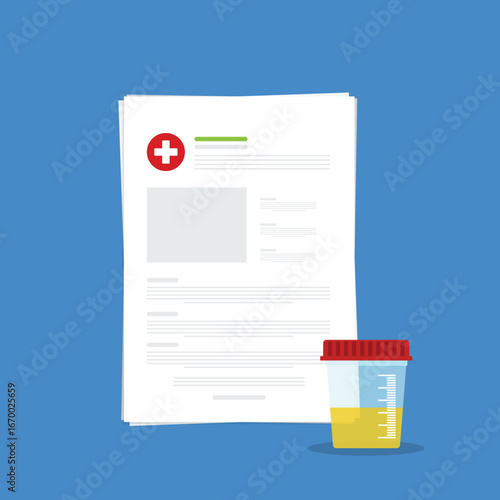 Laboratory analysis of urine	