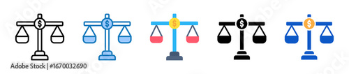 Balanced multiple style icons set design vector illustration. 