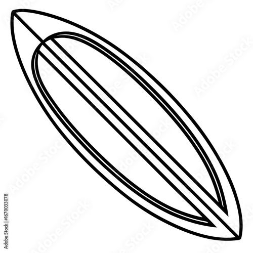 Colorful Surfboard Art Vector
