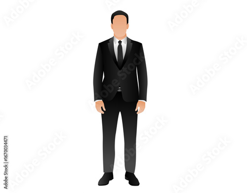 business man pointing at something