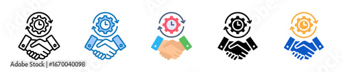 Dedication multiple style icons set design vector illustration. 