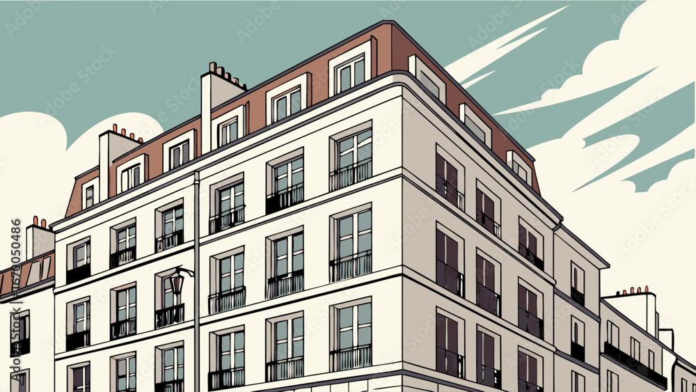 Fototapeta premium old town houses