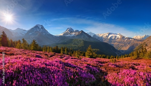 the landscape is alive with the spirit of the season