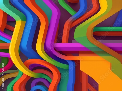 Abstract Geometric Pattern