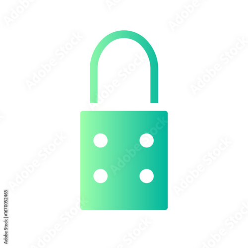 padlock gradient icon