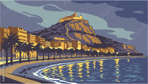 night view of the city of jerusalem