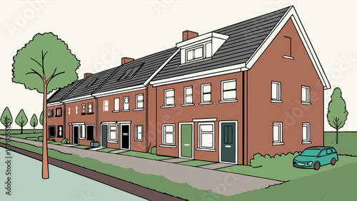 old house in the village