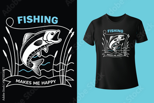 fishing t shirt design