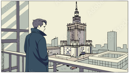 man and woman in london