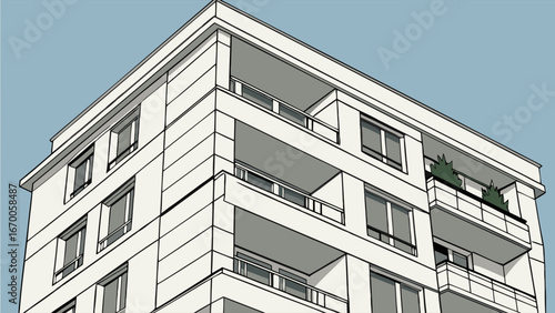 modern office building