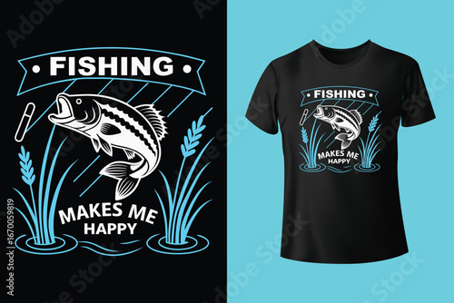 fishing t shirt design