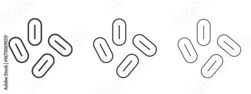 Yeast icon design, suitable for web, infographics, interface and apps.