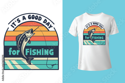 Top Fishing and Fisherman T Shirt Design Vector EPS Free Download