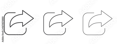 Share icon design, suitable for web, infographics, interface and apps.