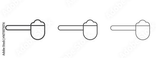 Scoop icon design, suitable for web, infographics, interface and apps.