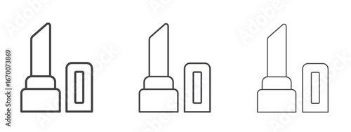 Lip balm icon design, suitable for web, infographics, interface and apps.