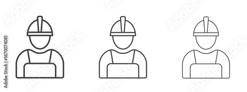 Labour icon design, suitable for web, infographics, interface and apps.