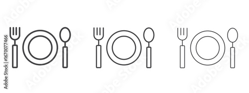 Canteen icon design, suitable for web, infographics, interface and apps.