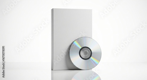 Wallpaper Mural Blank CD and Case Mockup: Data Storage and Media Torontodigital.ca