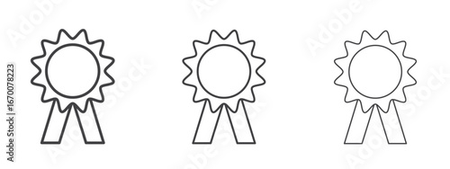 Badge icon design, suitable for web, infographics, interface and apps.