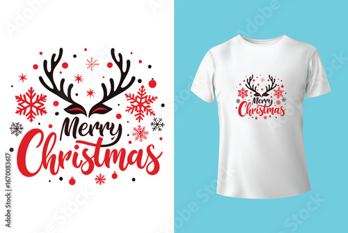 Merry Christmas Trend T-shirt Design
