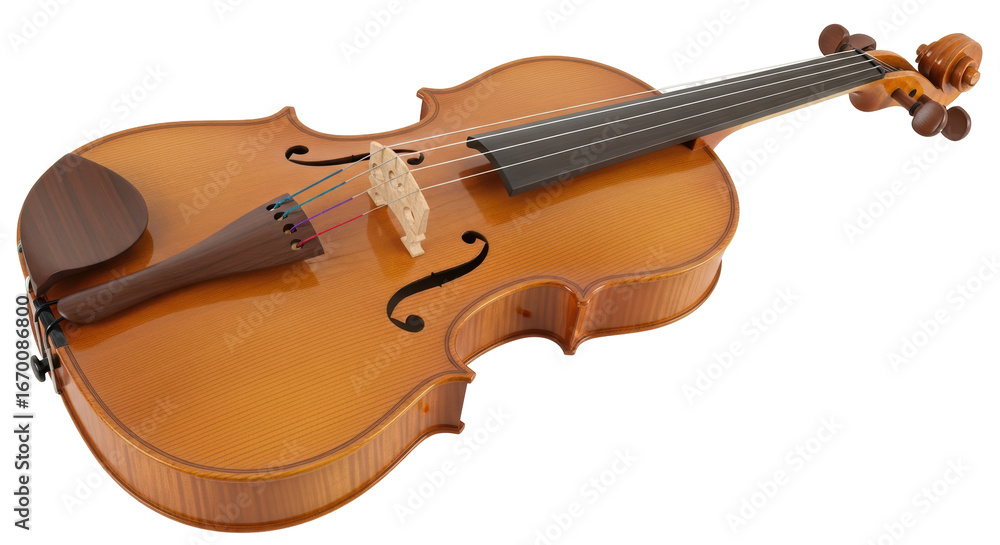 Fototapeta premium Isolated Violin