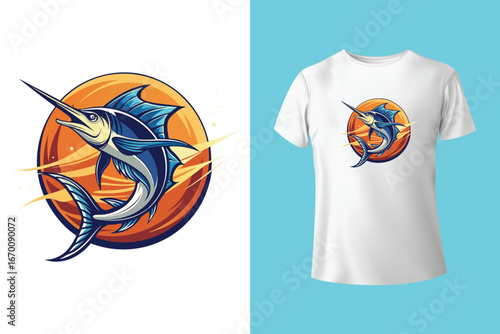 Fishing graphic vactor t shirt design art
