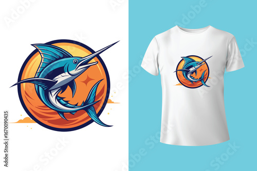 Fishing graphic vactor t shirt design art