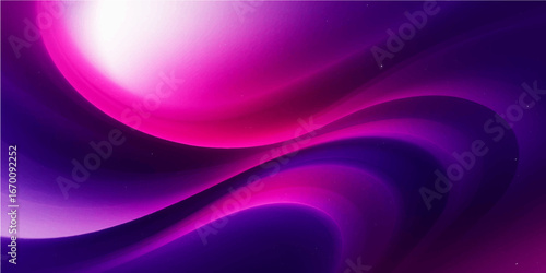 Flowing lines of purple, pink, and blue energy create a smooth, colorful abstract wave pattern