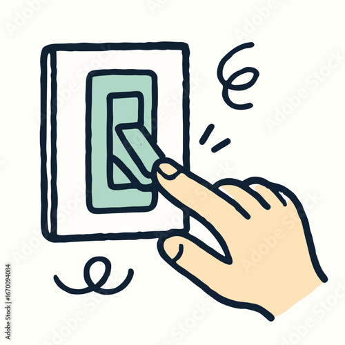 Promoting a sustainable lifestyle through conscious energy choices, this simple act of turning off a light switch contributes to global ecology and a greener future