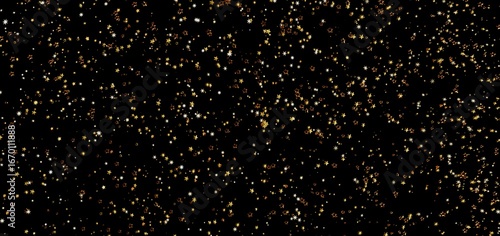 Sparkling background of gol...