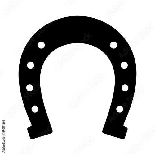 Kentucky derby horseshoe logo icon with transparent background horse racing event emblem design
