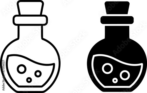 Discover magical potion bottles perfect for science, fantasy, or creative projects.
