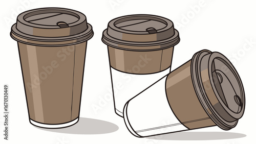 Disposable Coffee Cups.