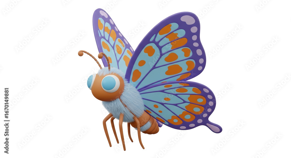 Obraz premium Isolated Butterfly