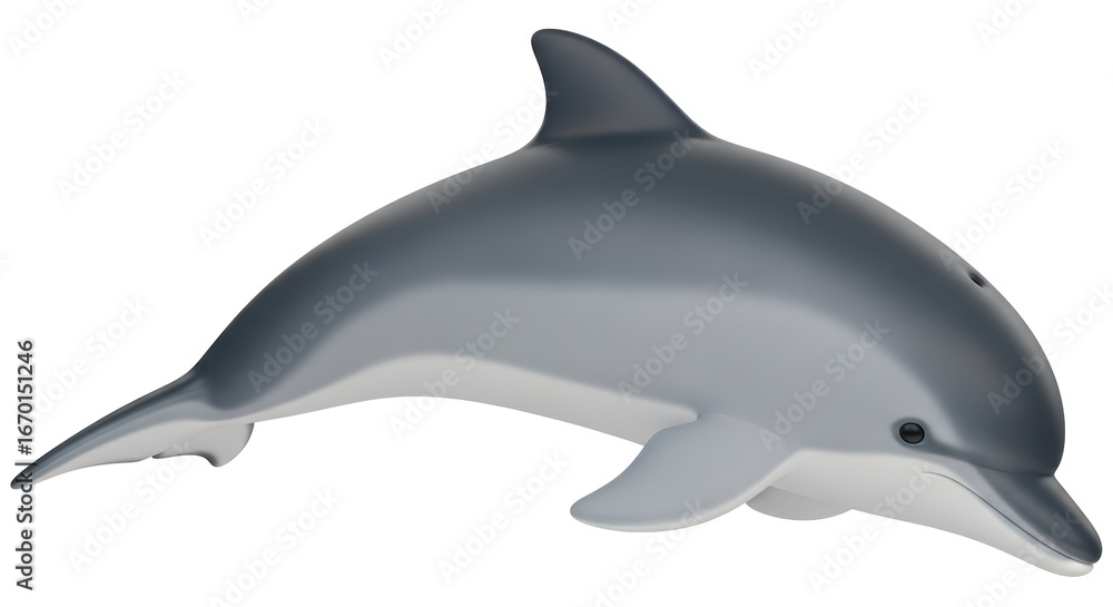 Fototapeta premium Isolated Dolphin