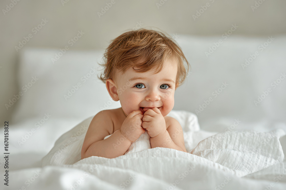capture photorealistic ultraminimalist closeup of smiling baby softly focused on their hands capture photorealistic ultraminimalist closeup of smiling baby softly focused on their hands