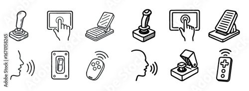 Exoskeleton Control Icons