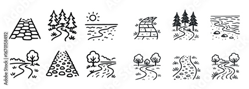 Petwalk Terrain Icons